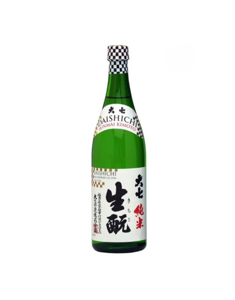 Daishichi Sake Brewery Daishichi Kimoto Junmai Sake 大七生酛純米 720ml