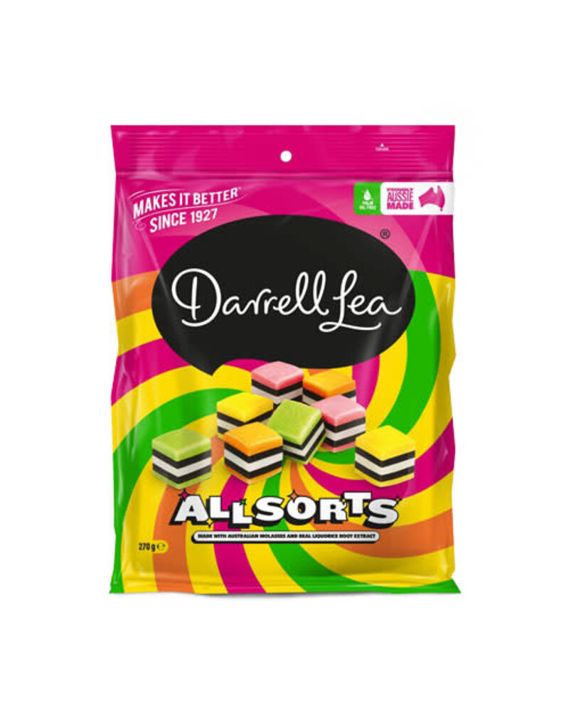 Darrell Lea Darrell Lea Liquorice Allsorts 270g