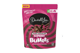 Darrell Lea Darrell Lea Dark Chocolate Raspberry Bullets 190g
