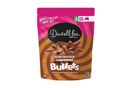 Darrell Lea Darrell Lea  Milk Chocolate Liquorice Bullets 204g