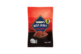 Nobbys Nobby's Beef Jerky Hot & Spicy 45g