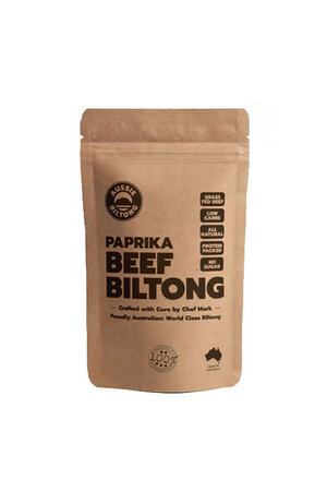 Aussie Aussie Paprika Beef Biltong 250g (BBD: 14/10/26)