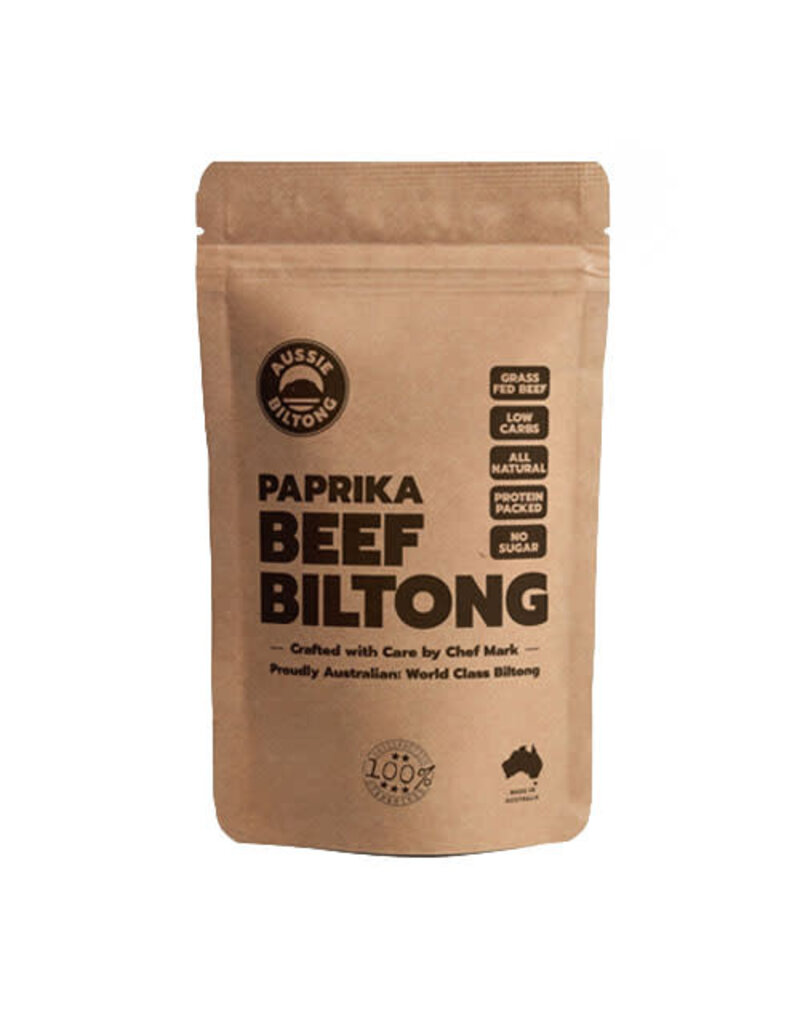 Aussie Aussie Paprika Beef Biltong 250g