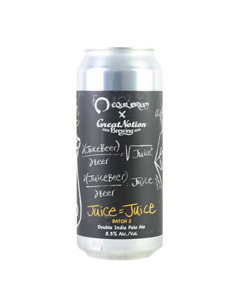 Equilibrium Brewery Equilibrium Juice = Juice Collab with Great Notion DIPA