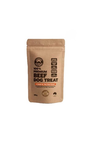 Aussie Aussie Biltong Beef DOG TREAT 100g