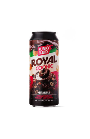 Funky Fluid Funky Fluid Royal Cookie Gianduia Imperial Stout w. chocolate & hazelnut