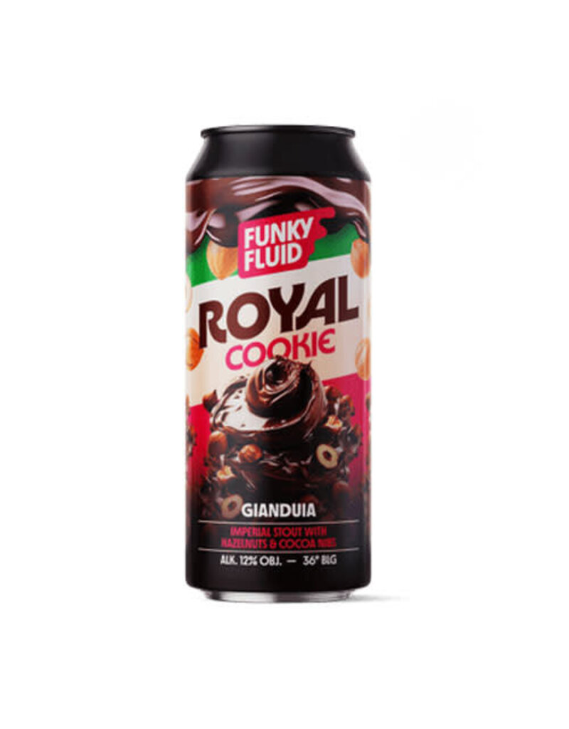 Funky Fluid Funky Fluid Royal Cookie Gianduia Imperial Stout w. chocolate & hazelnut