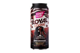 Funky Fluid Funky Fluid Royal Cookie Triple Chocolate w Beskid Chocolate Turbo Chocolate Imperial Stout w. 3 different types of cocoa nibs