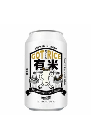 Heroes Beer Heroes Beer Got Rice Japanese Rice Lager