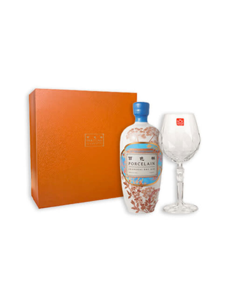 Porcelain Shanghai Dry Gin Porcelain Shanghai Dry Gin Gift Set