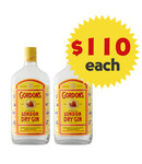 Gordon’s Gin Gordon’s Gin 750ml x 2 Bottles Value Pack
