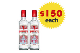Beefeater Gin Beefeater Dry Gin 1000ml x 2 Bottles Value Pack