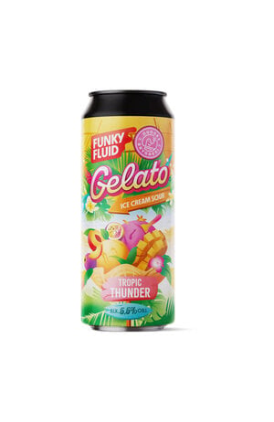 Funky Fluid Funky Fluid Gelato Tropic Thunder w Dugges Ice Cream Sour w. double mango, double passionfruit, double peach