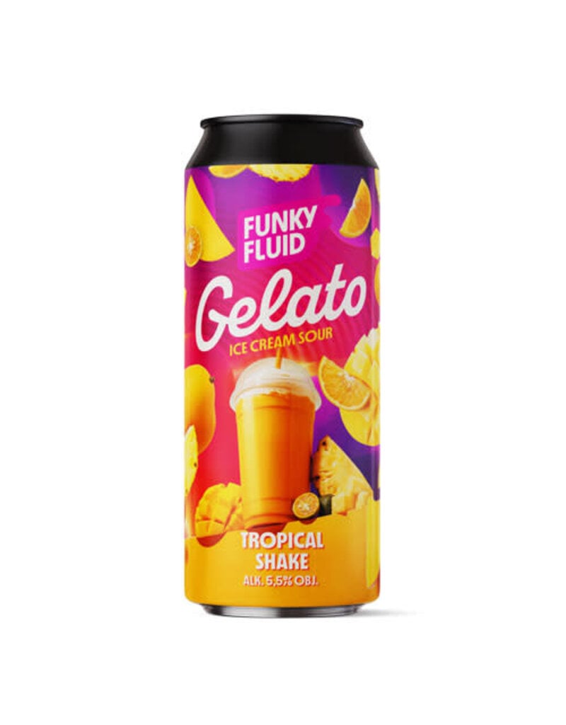 Funky Fluid Funky Fluid Gelato Tropical Shake Ice Cream Sour w mango, pineapple & calamansi