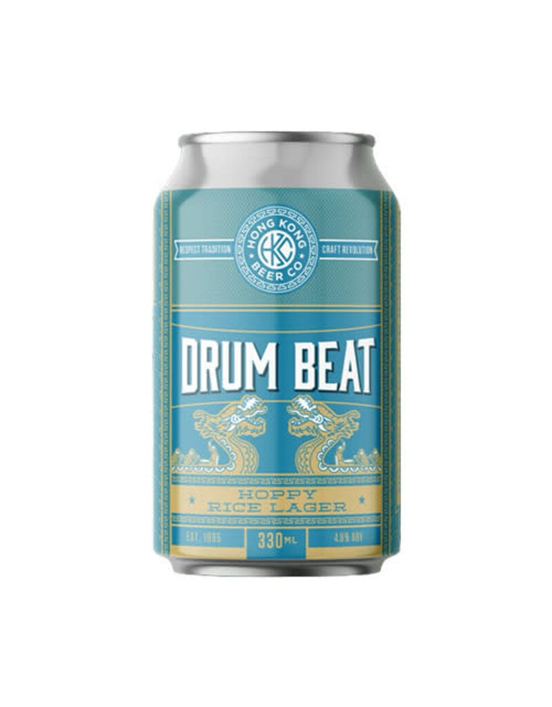 Hong Kong Beer Co. Hong Kong Beer Co. Drum Beat Hoppy Rice Lager