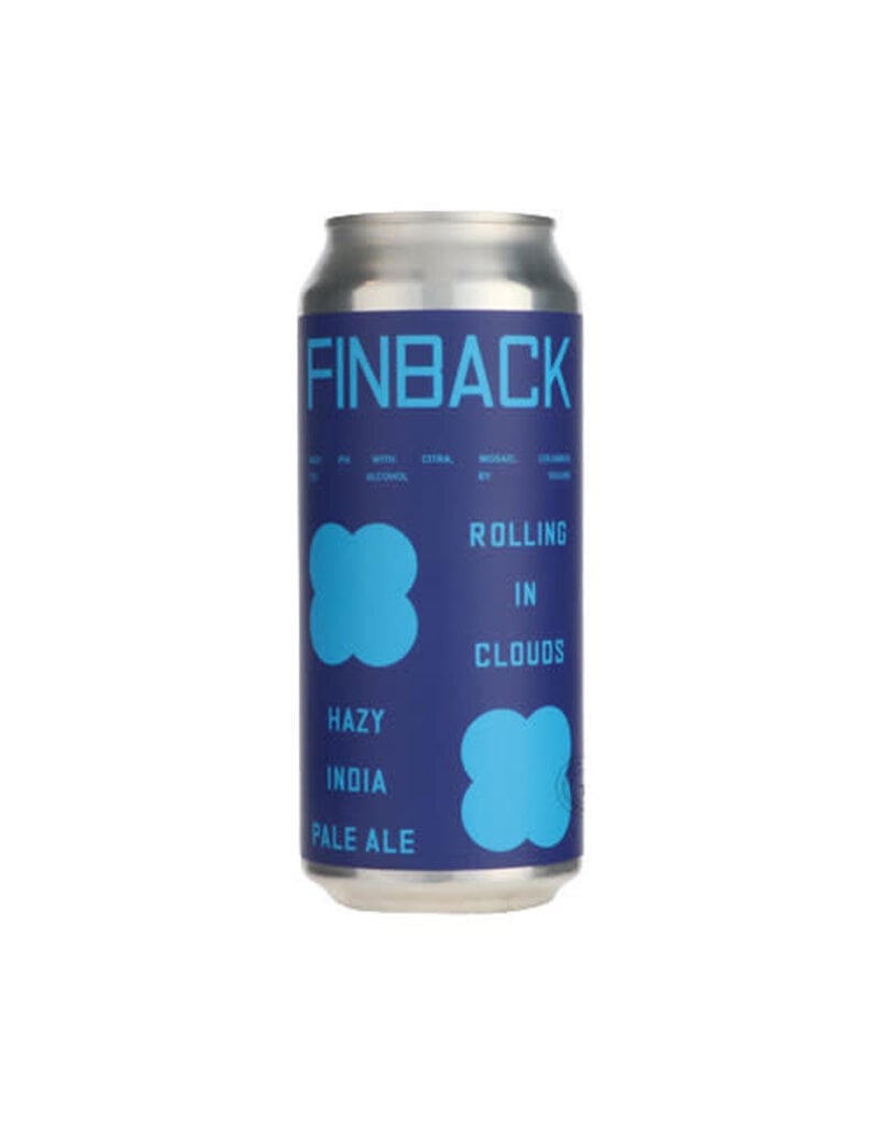 Finback Brewery Finback Rolling in Clouds IPA with Mosaic, Citra, Columbus