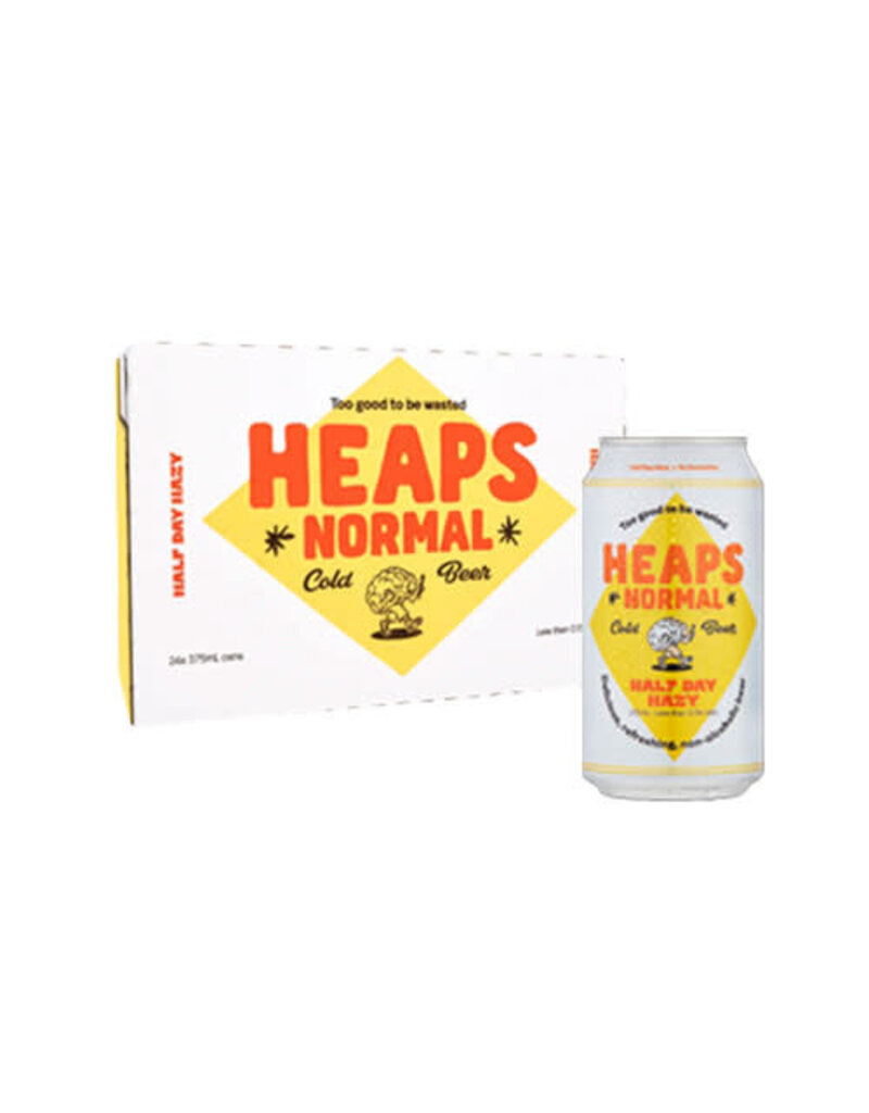 Heaps Normal Heaps Normal Half Day Hazy Alcohol Free x 24 Cans (Case Offer)