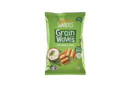 Smith's Sunbites Grain Waves Sour Cream & Chives 170g