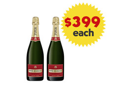 Piper-Heidsieck Piper-Heidsieck Cuvée Brut NV Champagne, France x 2 Bottles Value Pack
