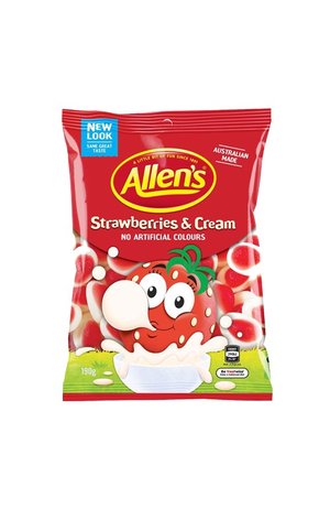Allen's Allen’s Strawberries & Cream 190g