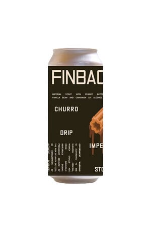 Finback Brewery Finback Churro Drip Imperial Stout with Cinnamon, Chocolate, Peanut Butter, Coffee, Vanilla