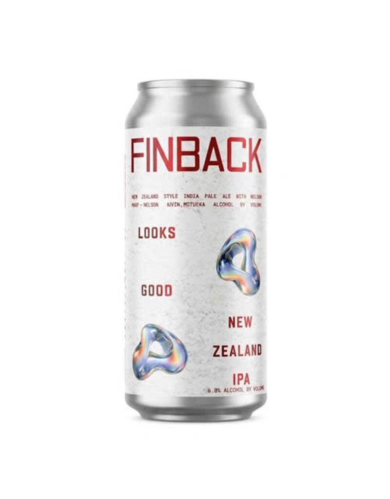 Finback Brewery Finback Looks Good Hazy New Zealand IPA with Riwaka, Motueka