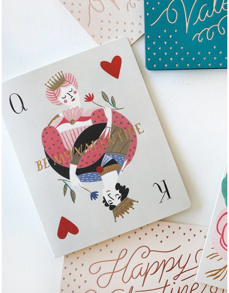 Bespoke Letter Press Bespoke Letterpress Greeting Card - Be my Valentine