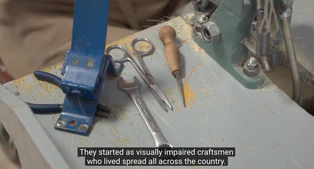 A peek inside the Iris Hantverk Workshop