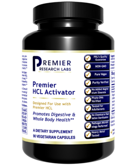 Premier Research Labs HCL Activator (90 Vcaps)
