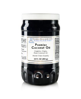Premier Research Labs Coconut Oil, Extra Virgin, Unrefined (1 lb 2 oz) ~
