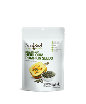 Sunfood Heirloom Pumpkin Seeds, Raw, 8 oz.