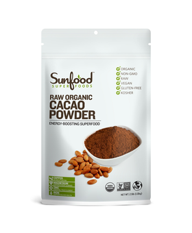 Sunfood Cacao Powder, 2.5 Lbs.