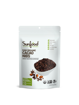 Sunfood Cacao Nibs, 8 oz.