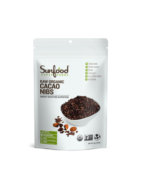 Sunfood Cacao Nibs, 8 oz.