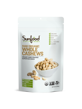 Sunfood Cashews - 1 lb.