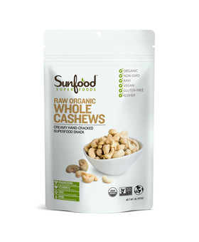 Sunfood Cashews - 1 lb.