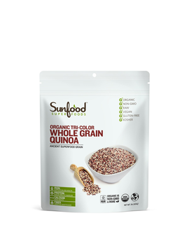 Sunfood Quinoa, Tri-Color, 1lb, Organic