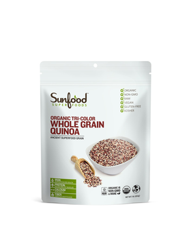 Sunfood Quinoa, Tri-Color, 1lb, Organic