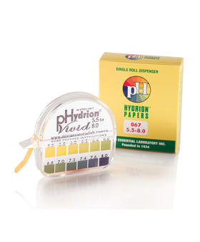 Hydrion pH Paper Roll (7/32 in. x 15 ft.) ~