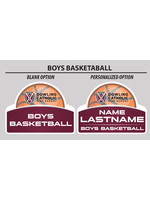 Fast Signs Boys Basketball Yard Sign