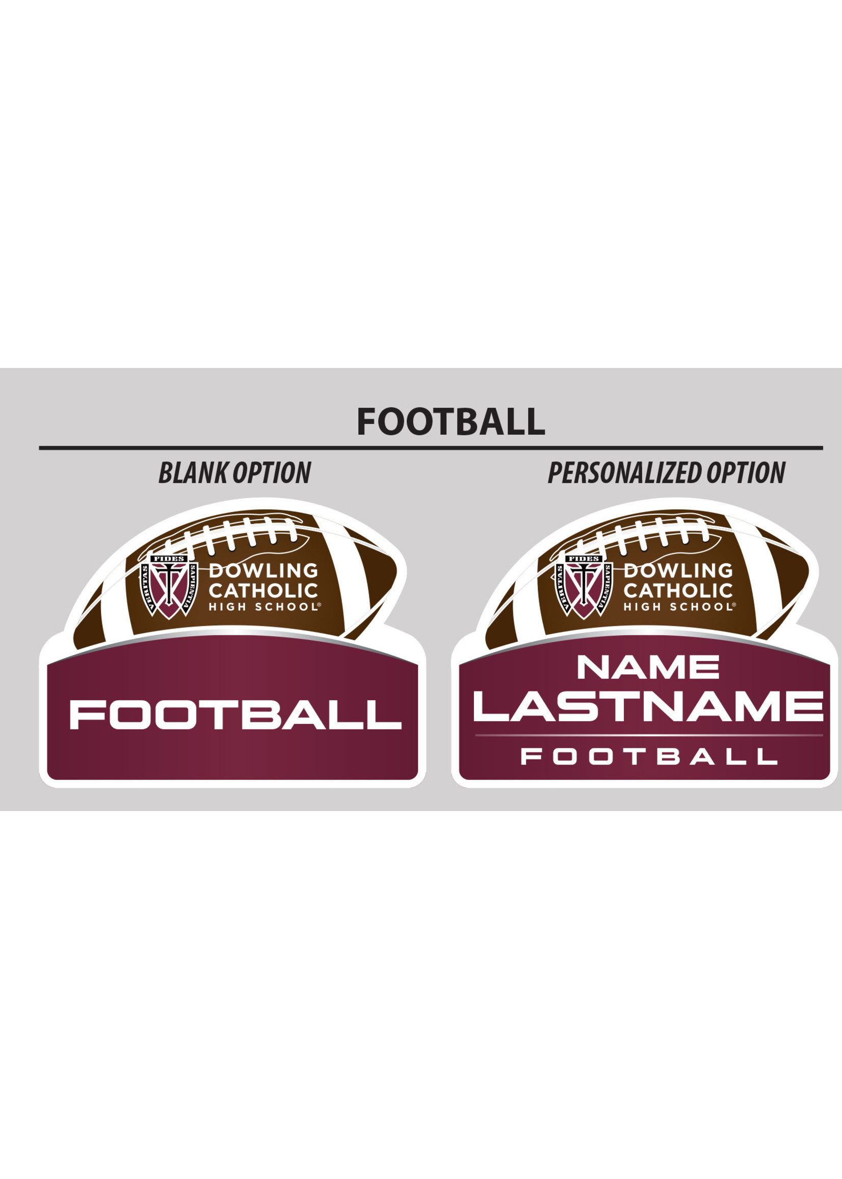 Fast Signs Football Yard Sign