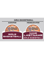 Fast Signs Girls Basketball Yard Sign