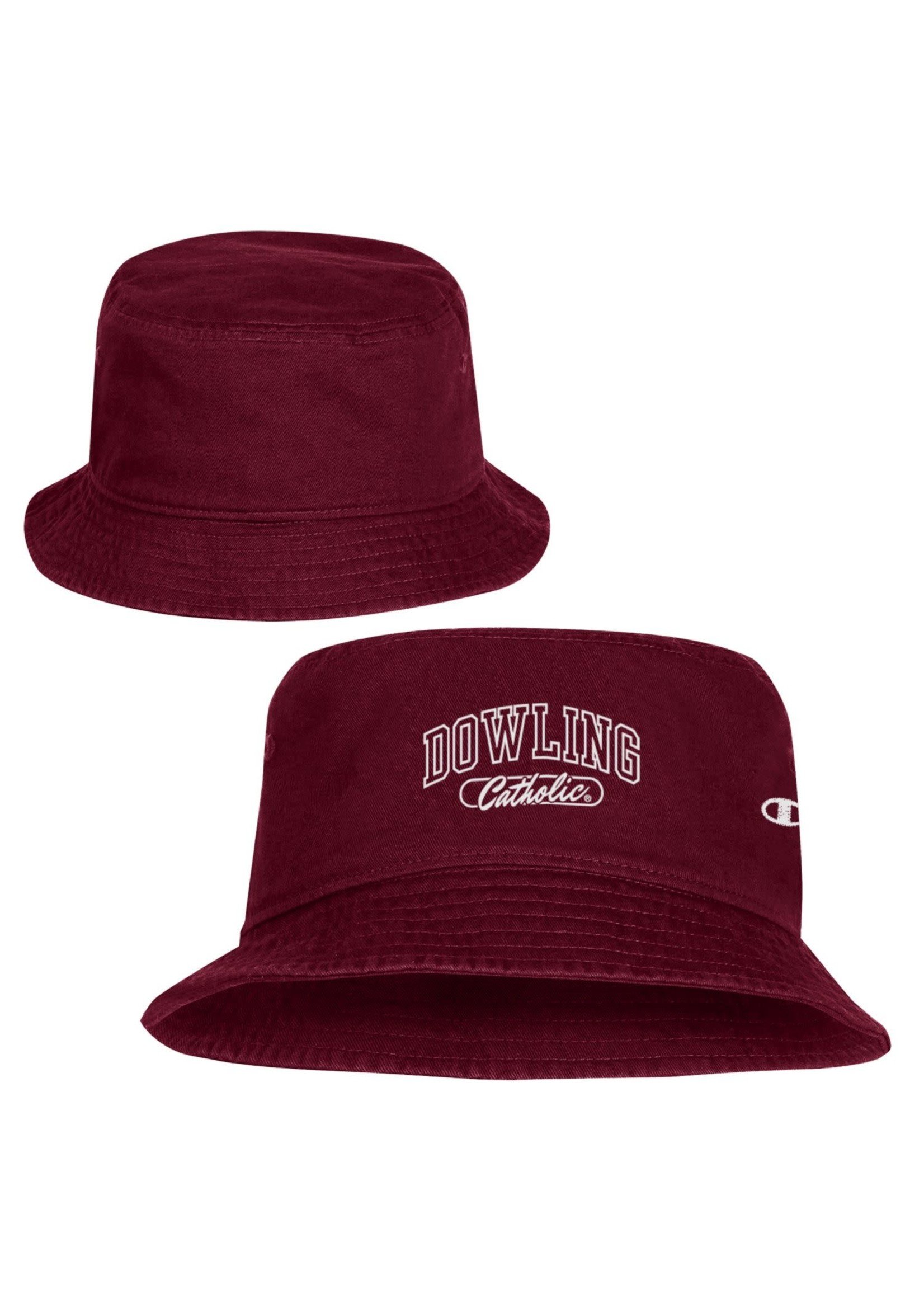 Maroon Bucket Hat