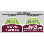 Boys Tennis Yard & Spirit Signs