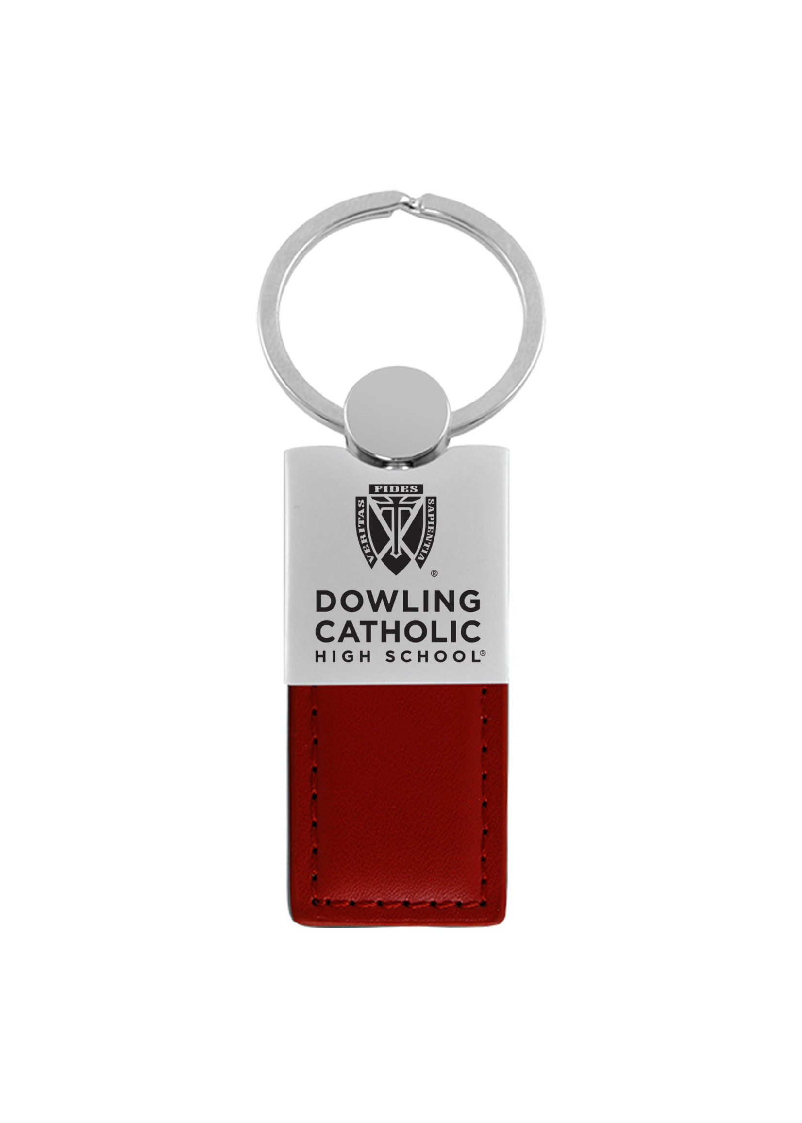 Laser Engraved Gifts Leather & Metal Key Chain