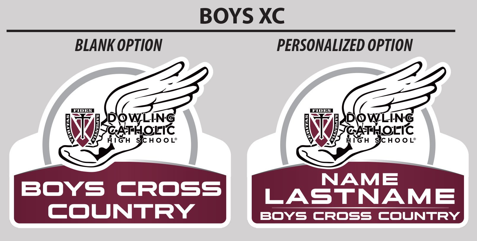 cross country sign