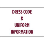 Dress Code & Uniform Information