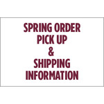 Uniform Pick Up and Shipping Information