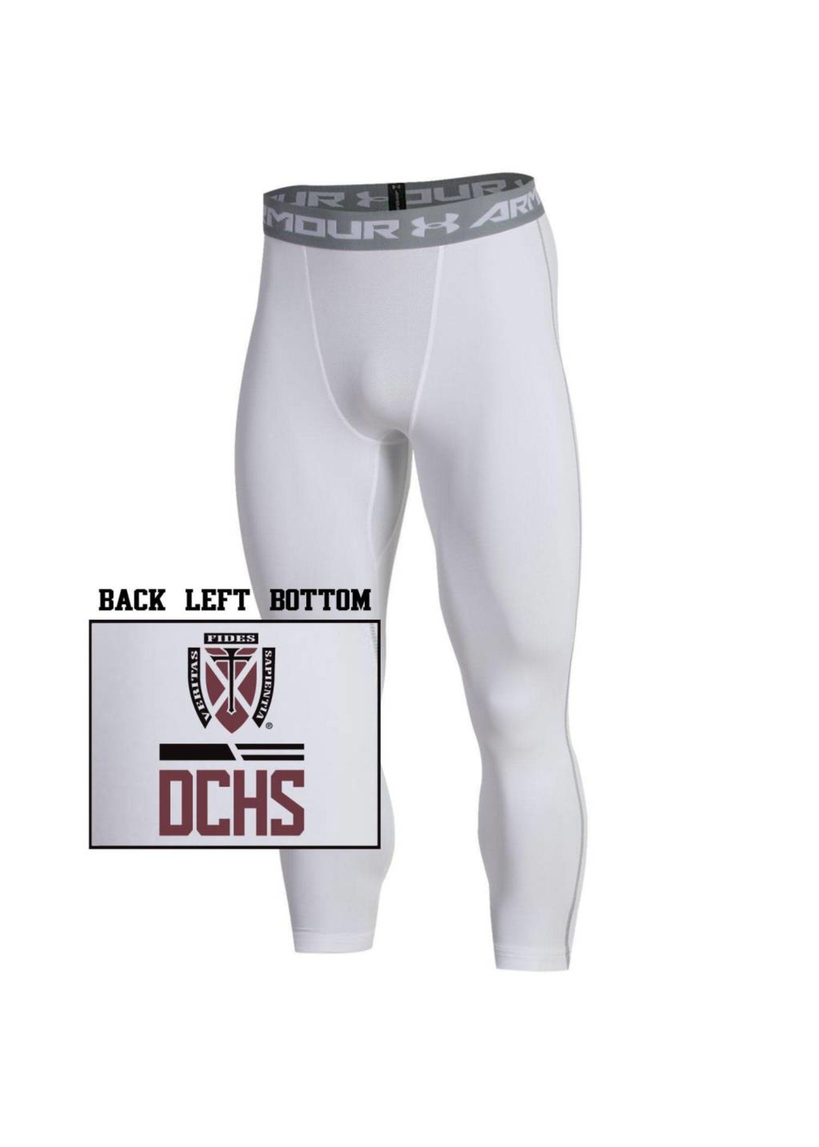 Under Armour Men's Heatgear 3/4 Leggings - Dowling Catholic Campus