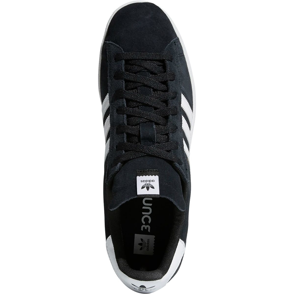 adidas campus black and white